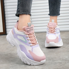 Women's Thick Bottom Training Shoes Comfortable Sports Shoes