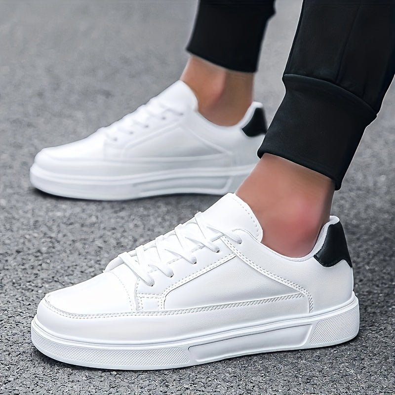 Men's Lace Up Skate Shoes Non Slip Sneakers Men's Footwear