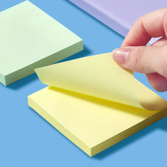 6pcs Macaron Sticky Notes 7 Memo Pad 300 Sheets