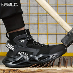 Anti Smashing Safety Shoes Puncture Proof Work Shoes