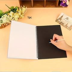 Scratch Art Book Set with Pen - Creative Paper Craft for Kids
