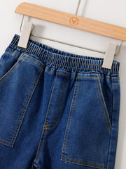 Girls Denim Washed Jeans