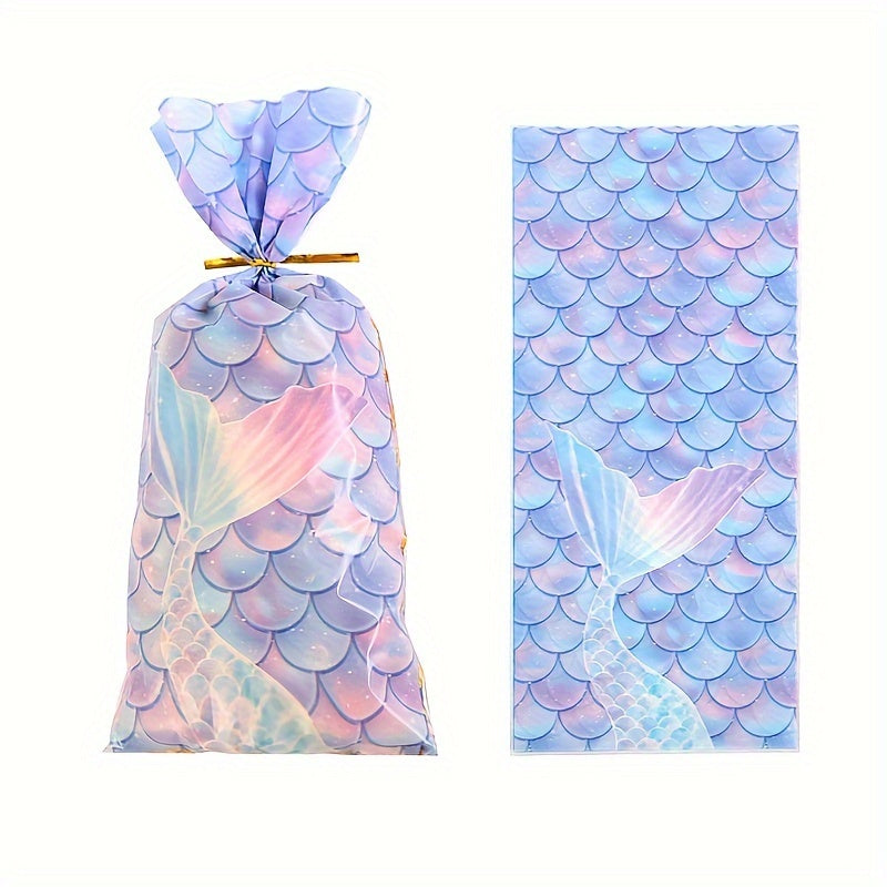 Mermaid Themed Goodie Bags for Party Favors and Gifts
