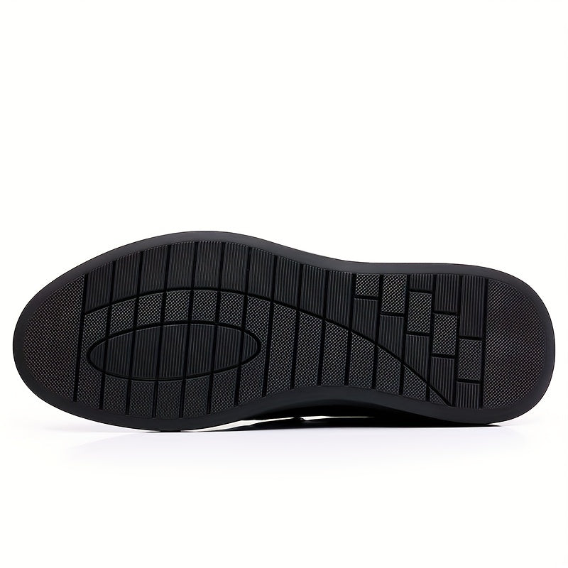 Men's Pointed Toe Loafers Lightweight Slip On Shoes Flat Shoes