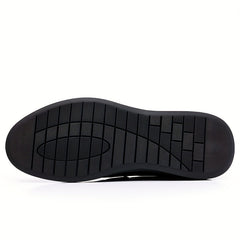 Men's Pointed Toe Loafers Lightweight Slip On Shoes Flat Shoes
