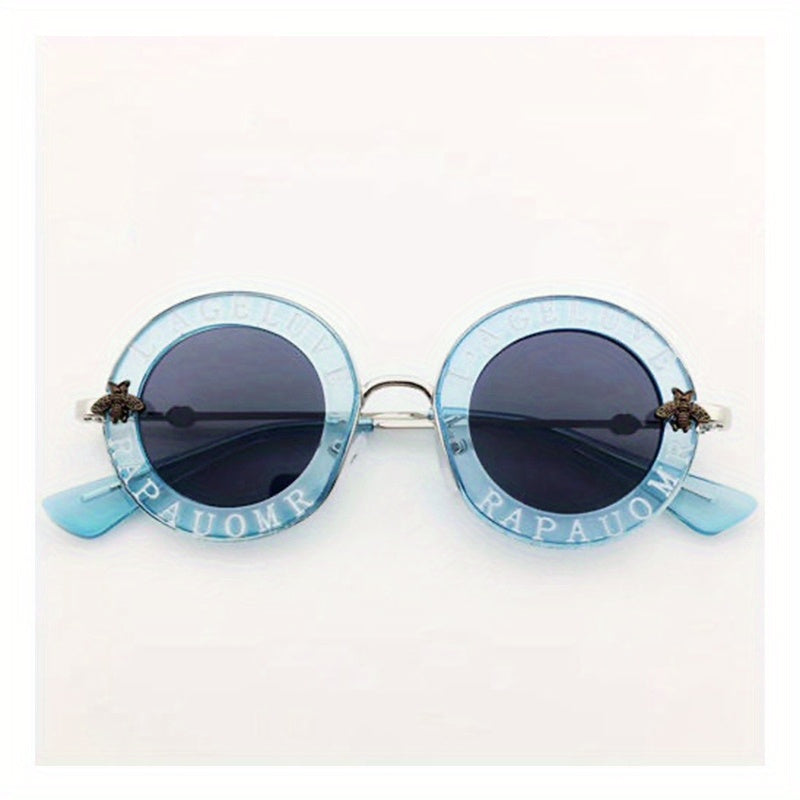 Kids Round Frame Sunglasses UV Protection For Boys and Girls