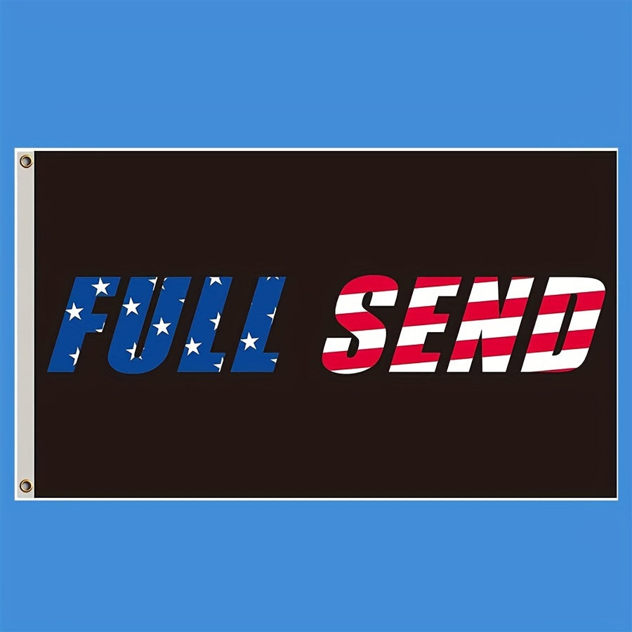 Full Send Flag for Home College Dorms & Bedrooms