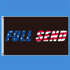 Full Send Flag for Home College Dorms & Bedrooms