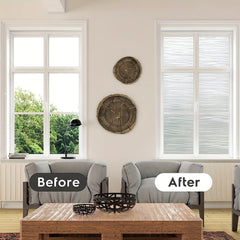 Decorative Stained Glass Window Film for Home - Privacy Frosted Tinting Film