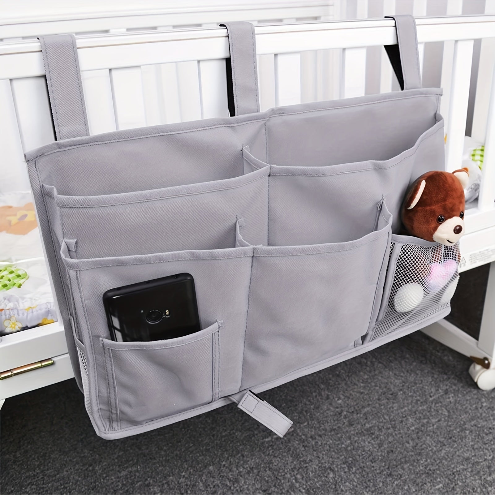 1pc Bedside Storage Hanging Bag for Home Organization