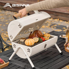 Portable Charcoal Grill Folding BBQ Grill Outdoor Camping Hiking Picnics