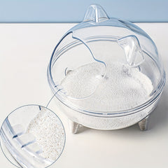 Hamster Bathroom Small Pet Transparent Toilet Chinchilla Bathtub Sand Anti