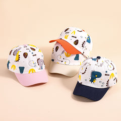 Dinosaur Print Baby Baseball Cap Sun Protection Hat