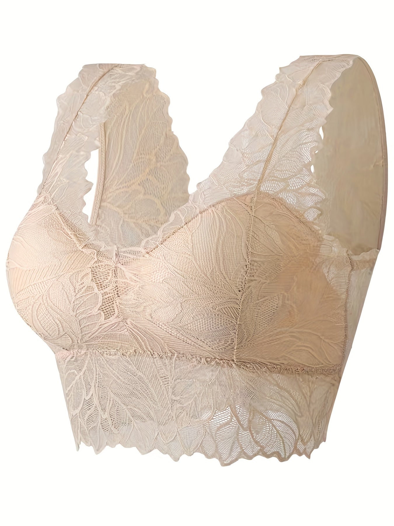 Lace Wireless Cami Tops for Women