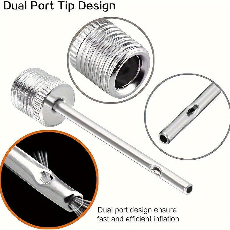 9pcs Bike Valve Adapter Converter Pump Needle Set