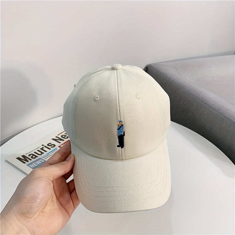 Cartoon Character Baseball Cap Embroidery Dad Hat for Women