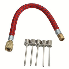Portable Tire Inflating Needle Set for Bike Tyres Balls Airbeds