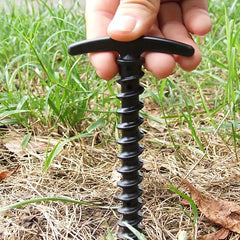 10pcs Spiral Plastic Tent Nails Camping Tent Accessories