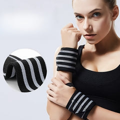 2pcs Anti-Slip Fitness Wristband Weight Training Strap