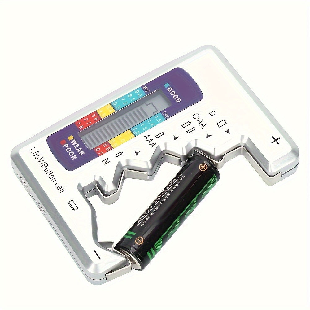 Digital Tester LCD Display for AA AAA 9V 1 5V Button Cells