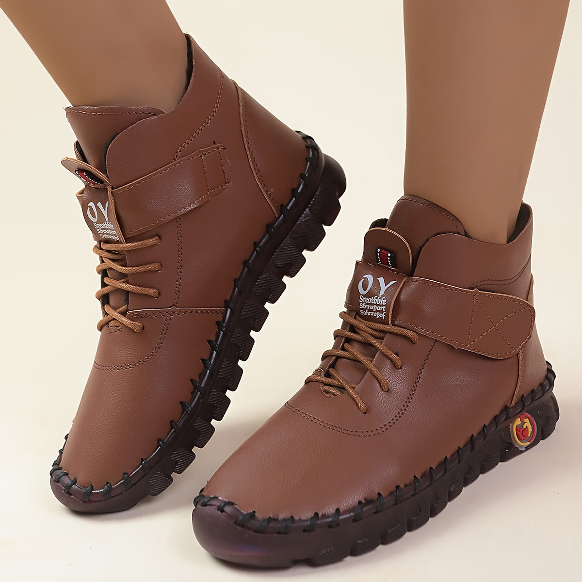 Plush Lined Thermal Snow Boots for Women