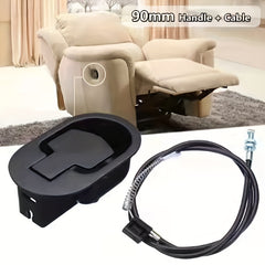 Aluminum Alloy Recliner Handle Replacement Parts With Cable