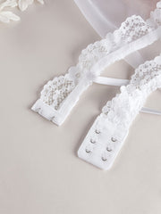 Floral Lace Lingerie Set Unlined Bras & Panties Women's Underwear