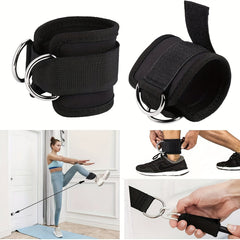 Adjustable Ankle Straps for Leg Strength Workouts