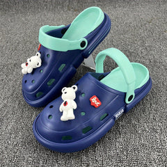 Men's Lightweight Hollow Out Sandals with Charms