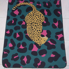 Leopard Anti Slip Area Rug - Wild Touch for Home Decor