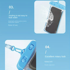 Waterproof Phone Pouch for Water Sports - Transparent PVC Sealed Case
