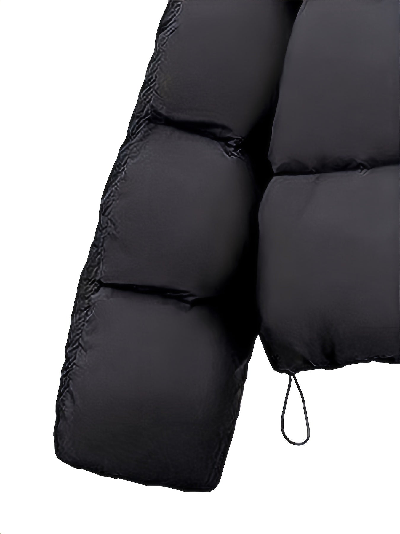 Women's Solid Puffer Jacket w/ Hood for Winter Sports