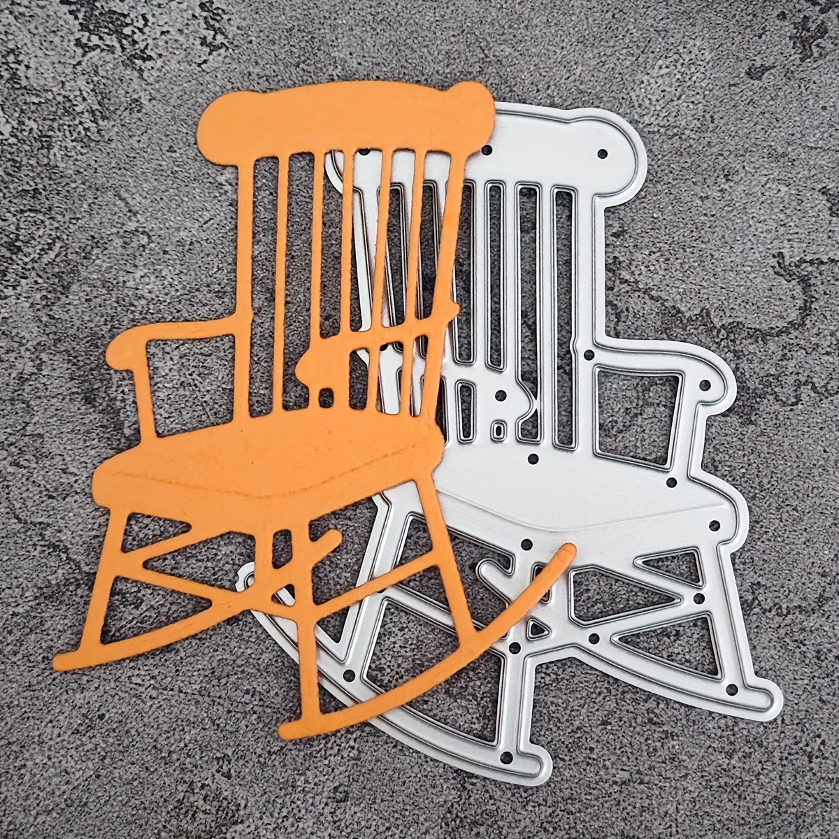 Rocking Chair Metal Cutting Dies for Card Making