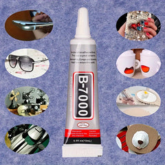 5pcs 3ml Clear Adhesive Glue for Crafts, Jewelry, Beads - Strong & Versatile