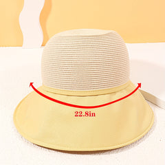 Stitching Visor Sun Hat Sunscreen Beach Hat Outdoor Baseball Cap