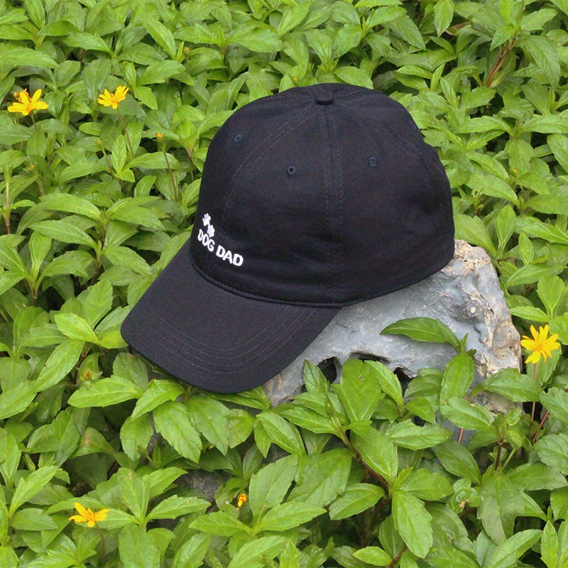 Dog Dad Letter Embroidered Hat Dog Paw Hat Cap