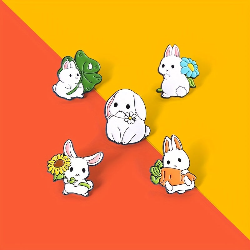 Cute Rabbit Brooch for Teen Girls