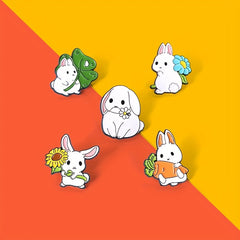 Cute Rabbit Brooch for Teen Girls