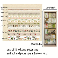 Retro Tape Wind Literary Hand Account Sticker Washi Tape
