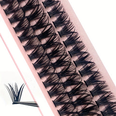 60 Cluster Eyelashes 40D D Curling 10 16mm Mixed False Eyelashes