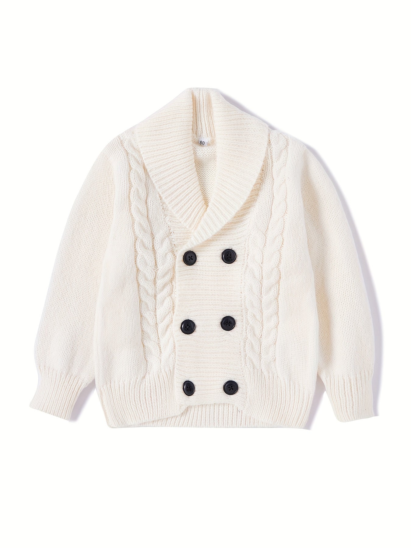 Boys Button Down Sweater Long Sleeve Warm Comfortable
