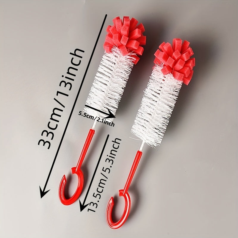 Long Handle Cup Brush Bottle Cleaning Set Kitchen Accessories