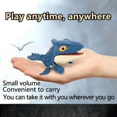 20pcs 7.62cm Dinosaur Finger Puppet Models Flexible Joints Mini Toys