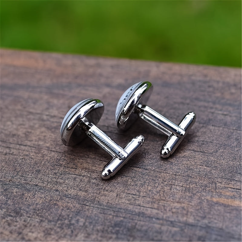 World Map Cufflinks Vintage Cufflinks For Gift