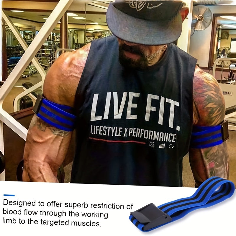 Arm Muscle Training Blood Restriction Belt - Compression Buckle Adjustment