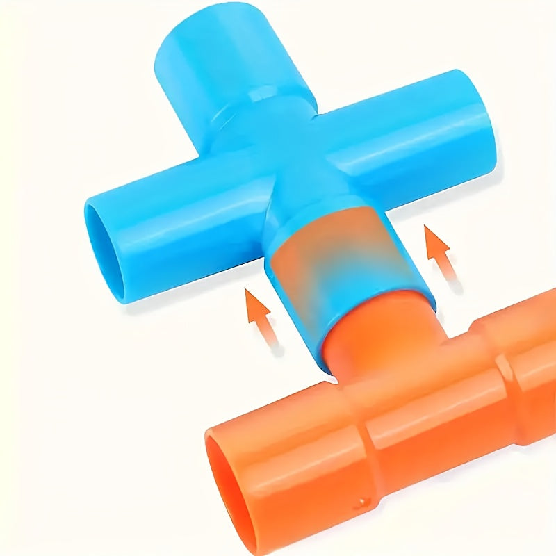 50 Pipe Blocks Water Pipes Creative Educational Toys for Kids