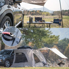2pcs Camping Rope Suction Cups Strong Hooks Car Tent Canopy Hook Holder