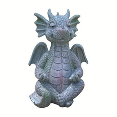 Resin Dinosaur Garden Statue - Magical Handicraft Ornament