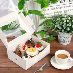 36pcs Cookie Boxes with Windows for Gift, Pastries, Desserts