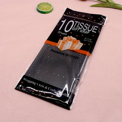 Sequines Print Wrapping Paper for Crafts, Gifts - Translucent, Bulk Tissue Paper